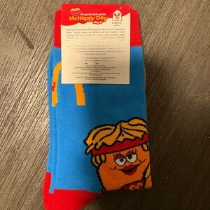 McDonald's nugget mchappy day socks